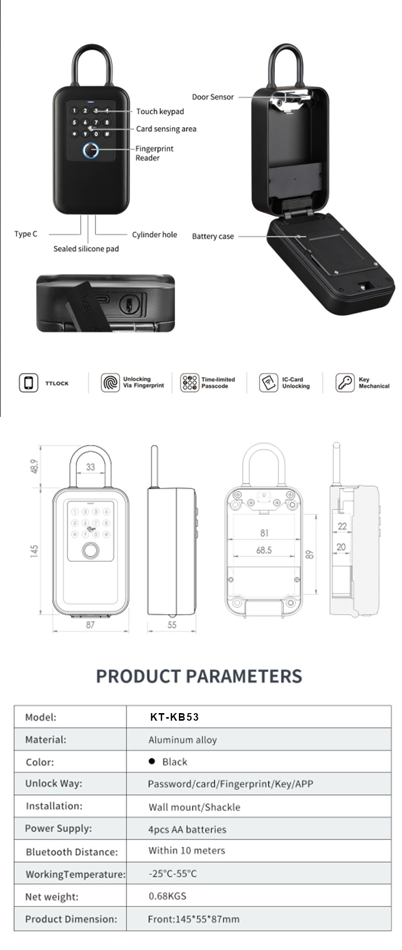 Cybelock Pro detail