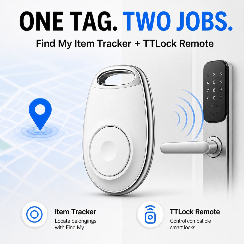 Cybelock R2 — one tag, two jobs