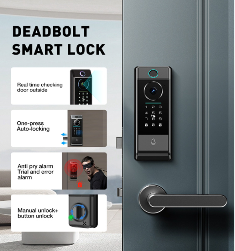 Cybelock D63 — deadbolt smart lock features